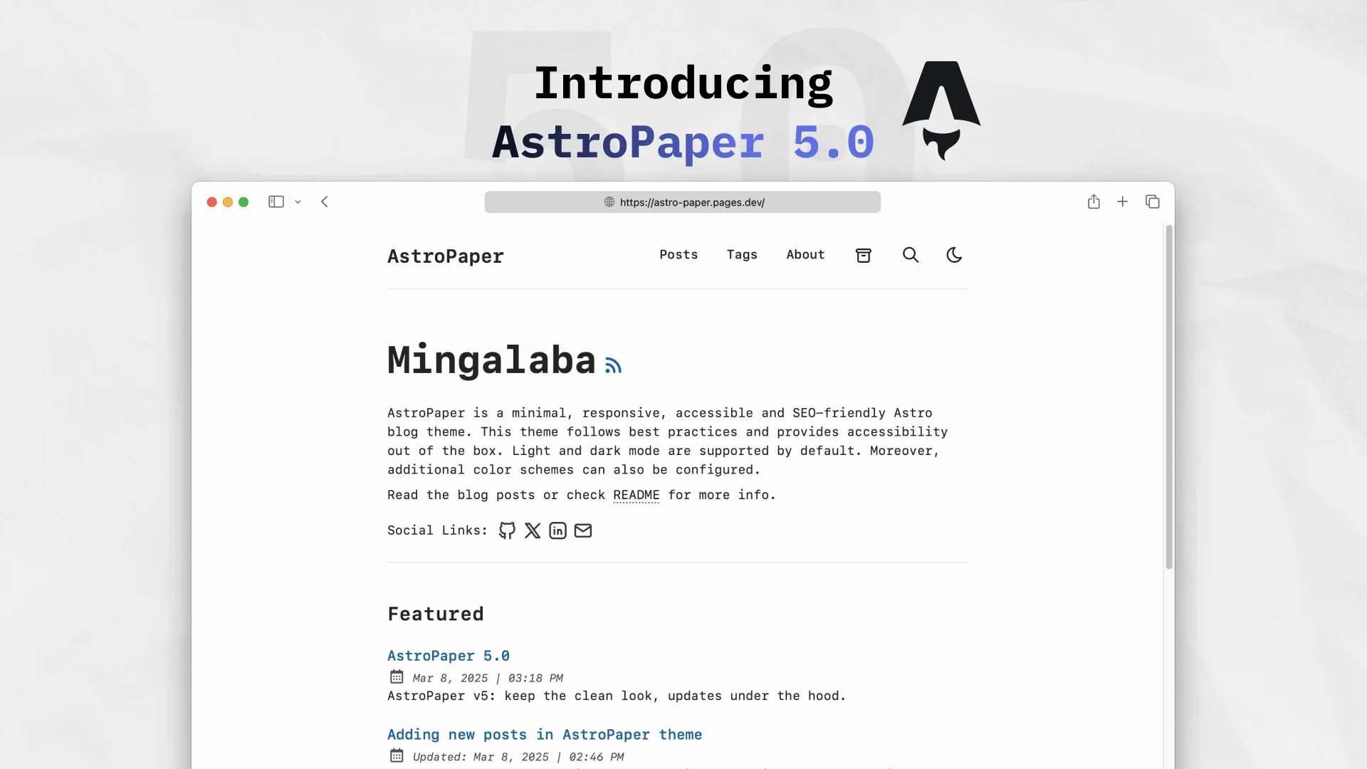 AstroPaper v6